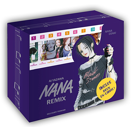 NANA - Coffret Nana Remix - Tome 1 à 10