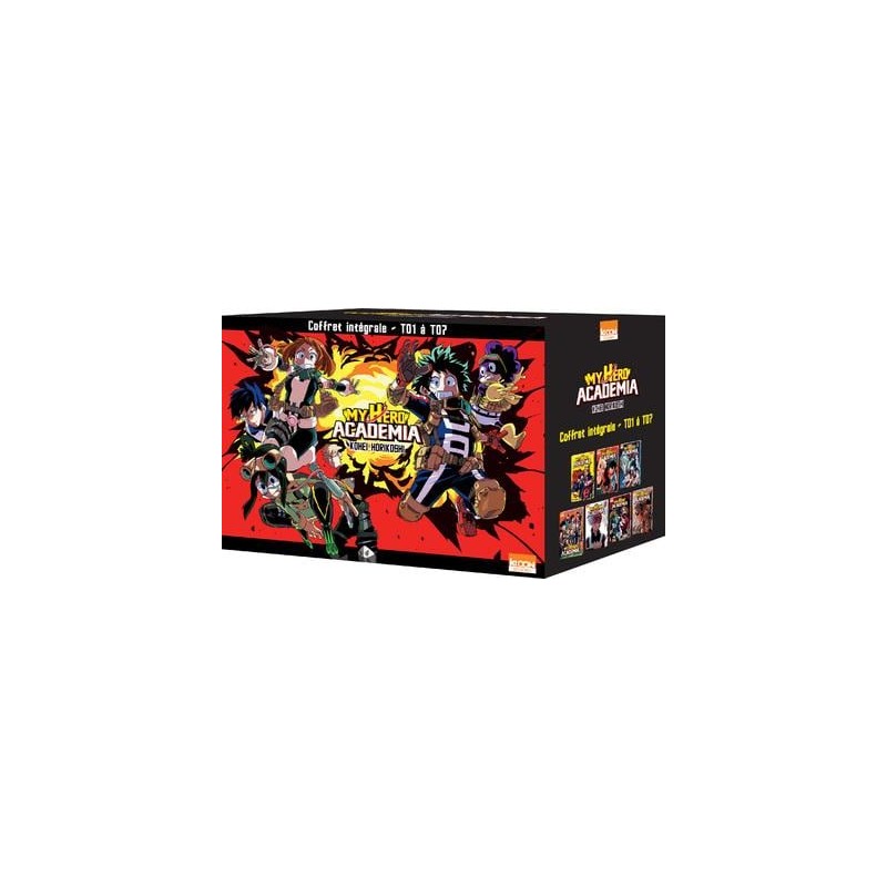 MY HERO ACADEMIA - Coffret - Tome 1 à 7