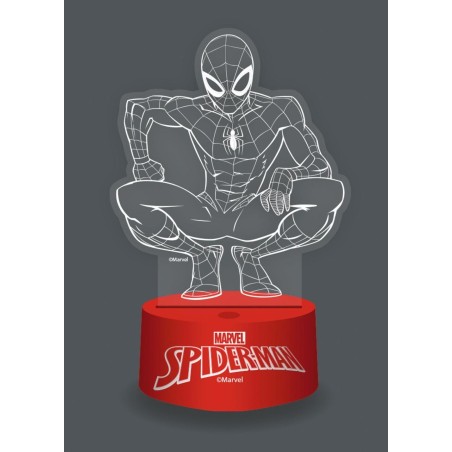 SPIDER-MAN - 3D Lamp RGB with Remote 