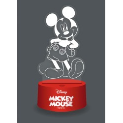 MICKEY - Lampe 3D RGB avec Télécommande 2
