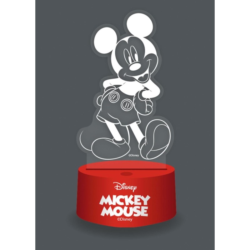 MICKEY - 3D Lamp RGB with Remote 