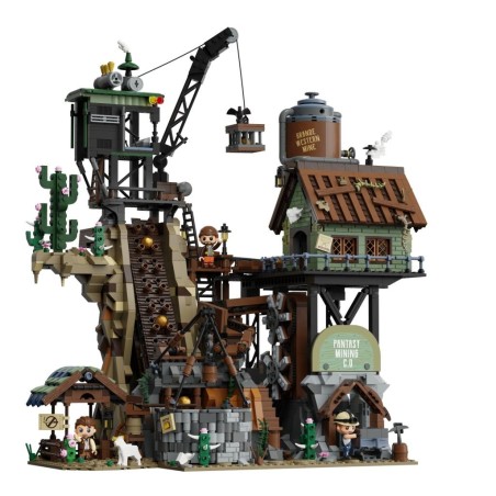 PANTASY - Western mine - Bloc de Construction 2990 pcs 