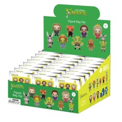 SHREK - Series 2 - 3D Foam Bag Clip (Display 24 Pcs) 