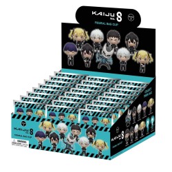 KAIJU NO. 8 - Series 2 - 3D Foam Bag Clip (Display 24 Pcs) 