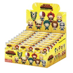 MY HERO ACADEMIA - Series 4 - 3D Foam Bag Clip (Display 24 Pcs) 