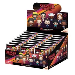 STRANGER THINGS - Series 3 - 3D Foam Bag Clip (Display 24 Pcs) 
