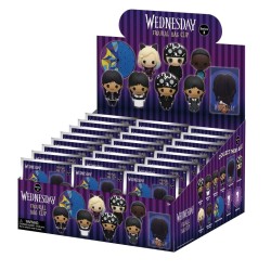 WEDNESDAY - Series 3 - 3D Foam Bag Clip (Display 24 Pcs) 