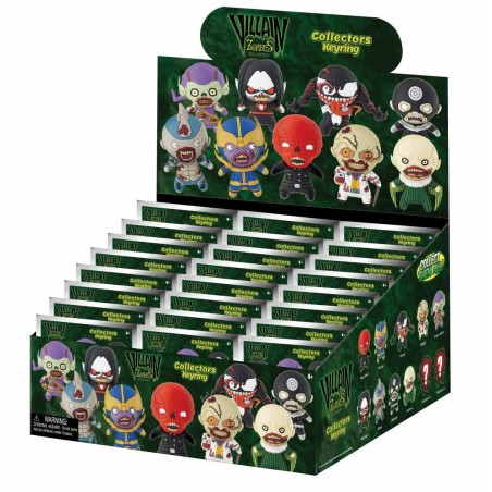 MARVEL ZOMBIES - Series 1 - 3D Foam Bag Clip (Display 24 Pcs) 