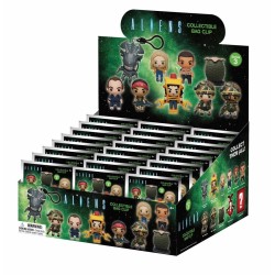 ALIENS - Series 3 - 3D Foam Bag Clip (Display 24 Pcs) 