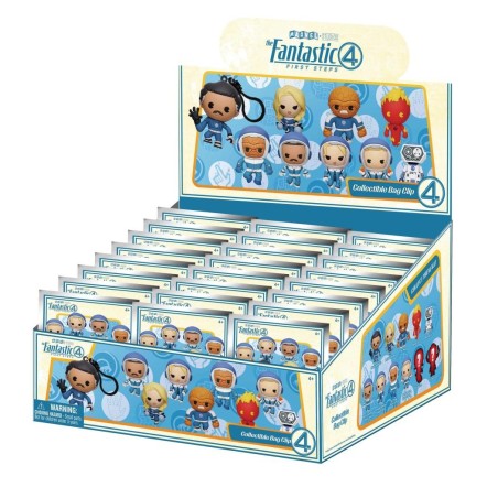 FANTASTIC FOUR - Movie - 3D Foam Bag Clip (Display 24 Pcs) 