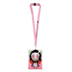 DEMON SLAYER - Nezuko Deluxe - Lanyard with pouch card holder 