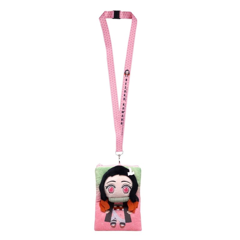 DEMON SLAYER - Nezuko Deluxe - Lanyard with pouch card holder 