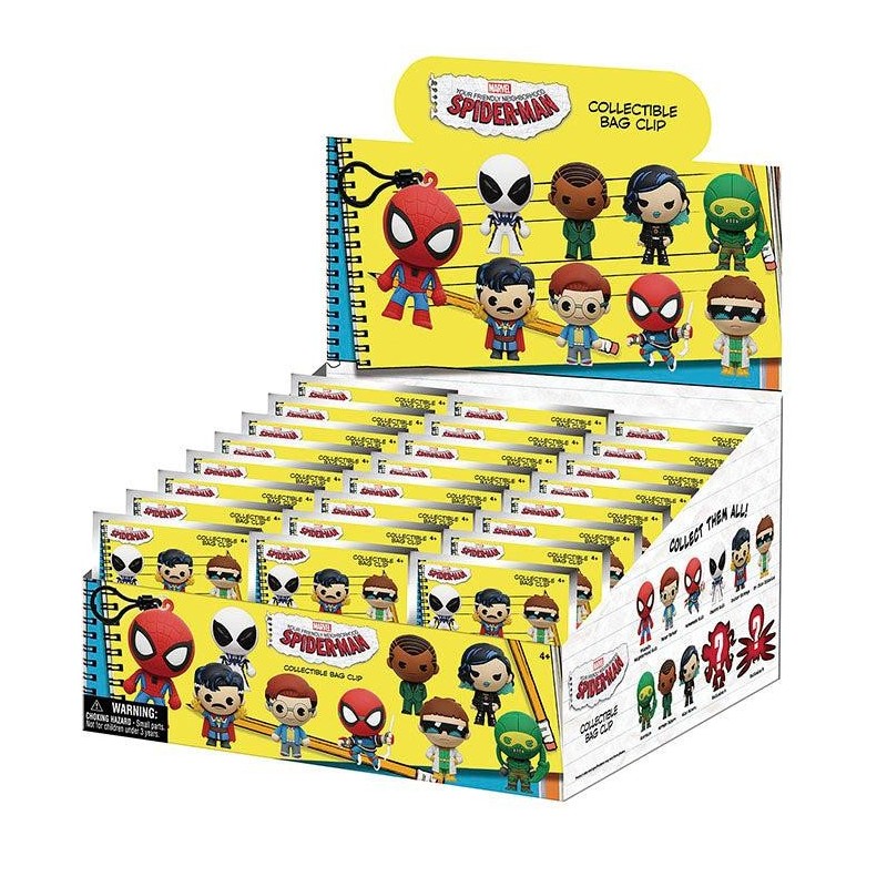 FRIENDLY NEIGHBOROOD SM - Series 1 - 3D Foam Bag Clip (Display 24 Pcs) 