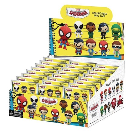 FRIENDLY NEIGHBOROOD SM - Series 1 - 3D Foam Bag Clip (Display 24 Pcs) 