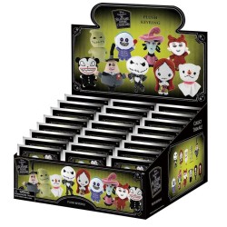 NIGHTMARE BEFORE CHRISTMAS - Plush Bag Clip (Display 24 Pcs) 