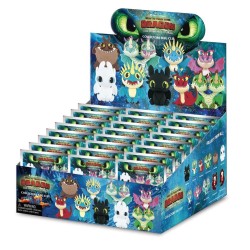 HOW TO TRAIN YOUR DRAGON -Series 1 - 3D Foam Bag Clip (Display 24 Pcs) 