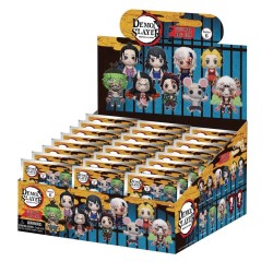 DEMON SLAYER - Series 6 - 3D Foam Bag Clip (Display 24 Pcs) 