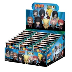 NARUTO - Series 6 - 3D Foam Bag Clip (Display 24 Pcs) 