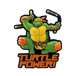 TEENAGE MUTANT NINJA TURTLES - Micheangelo - Soft Touch Magnet 