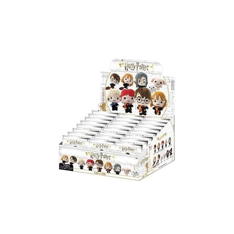 HARRY POTTER - Plush Bag Clip (Display 24 Pcs) 