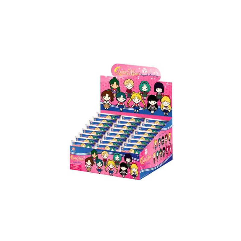 SAILOR MOON -  Series 3 - 3D Foam Bag Clip (Display 24 Pcs) 