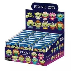 DISNEY -  Alien Remix - Series 1 - 3D Foam Bag Clip (Display 24 Pcs) 