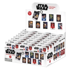 STAR WARS - Series 7 - 3D Foam Bag Clip (Display 24 Pcs) 