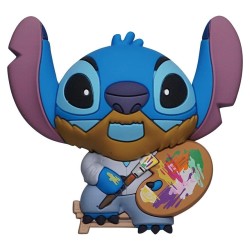 LILO & STITCH - Stitch artist - 3D foam collectible magnet 