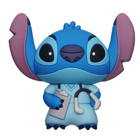LILO & STITCH - Stitch nurse - 3D foam collectible magnet 