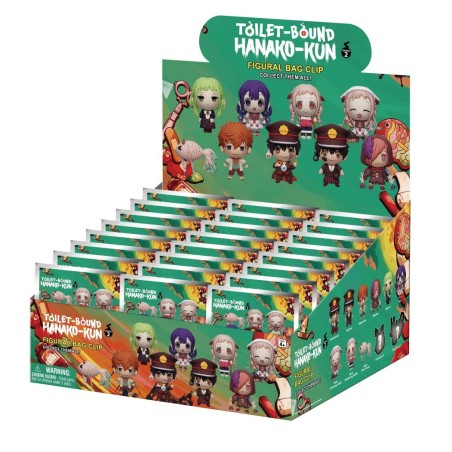 TOILET BOUND HANAKO KUN - Charm Bag Clip (Display 24 Pcs) 