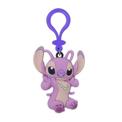 DISNEY - Angel - Soft Touch Bagclip Keychain 