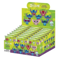 DISNEY - Stitch - Plush Collectible Bag Clip (Display 24 Pcs) 