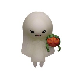 NBX - Sally with pumpkin - 3D foam collectible magnet 