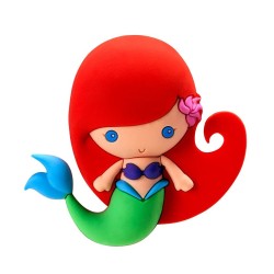 THE LITTLE MERMAID - Ariel - 3D foam collectible magnet 