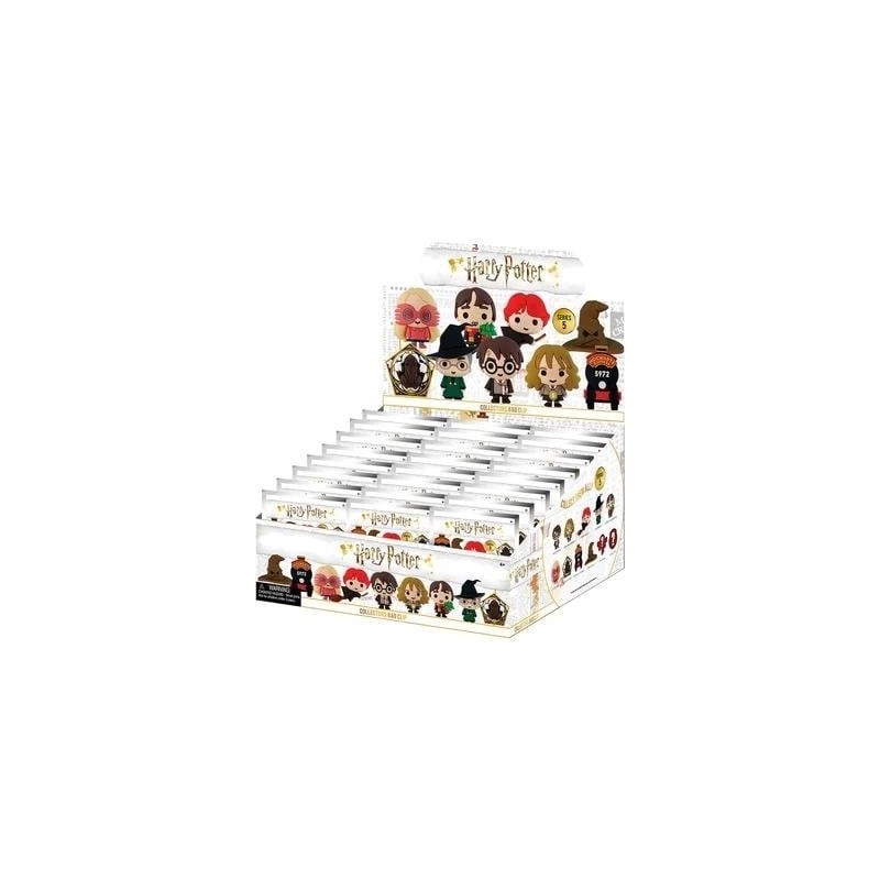 HARRY POTTER Serie 5 - 3D Foam Bag Clip (Display 24 Pcs) 