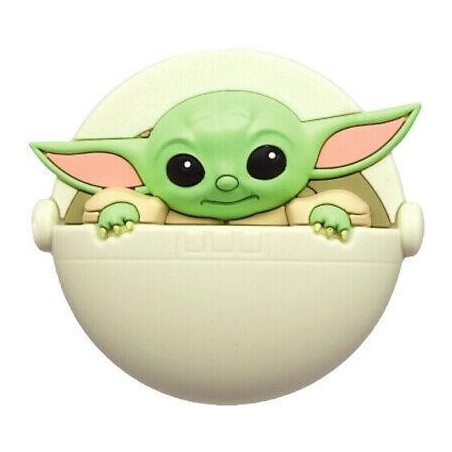 THE MANDALORIAN - The Child in bed - 3D foam collectible magnet 