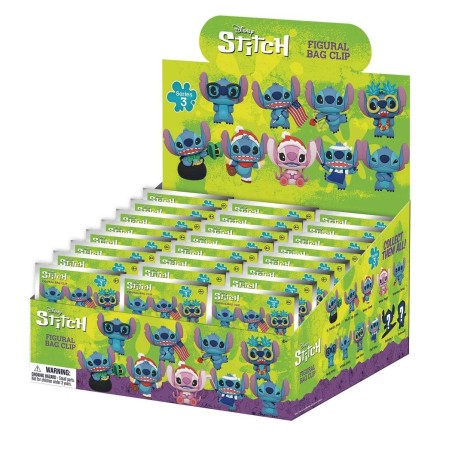 DISNEY - Stitch Series 3 - 3D Foam Bag Clip (Display 24 Pcs) 