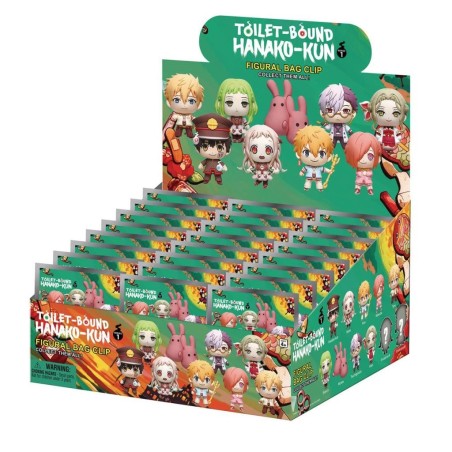 TOILET BOUND HANAKO-KUN - Series 1 - 3D Foam Bag Clip (Display 24 Pcs) 