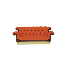 FRIENDS - Couch - Foam Magnet 