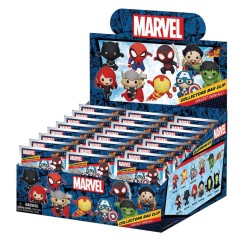 MARVEL - Classic 3D - 3D Foam Bag Clip (Display 24 Pcs) 