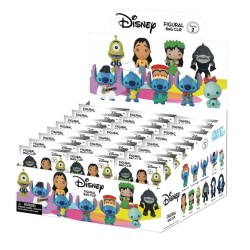 DISNEY - Lilo & Stitch - 3D Foam Bag Clip (Display 24 Pcs) 