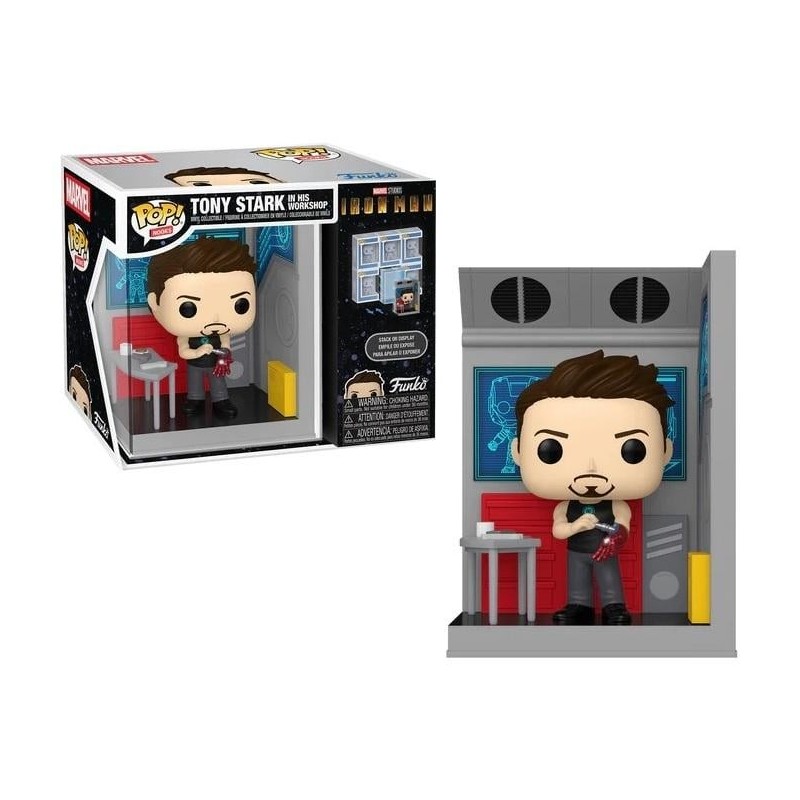 MARVEL - POP Nooks - Tony Stark in his workshop 