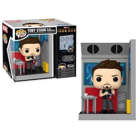 MARVEL - POP Nooks - Tony Stark in his workshop 