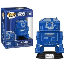 STAR WARS - POP N° 798 - R2-D2 (Blueprint) 
