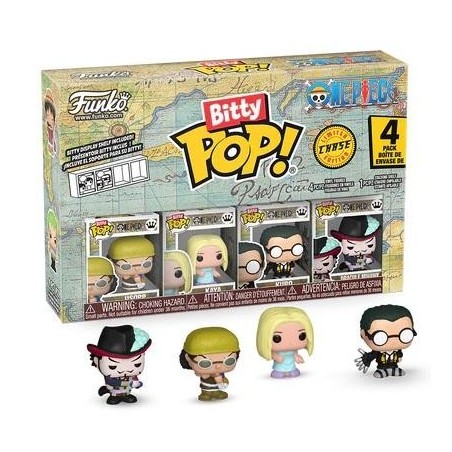 ONE PIECE - Bitty Pop 4 Pack 2.5cm - Usopp 