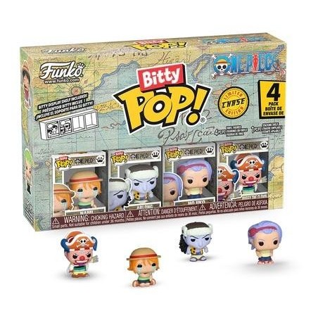 ONE PIECE - Bitty Pop 4 Pack 2.5cm - Nami 