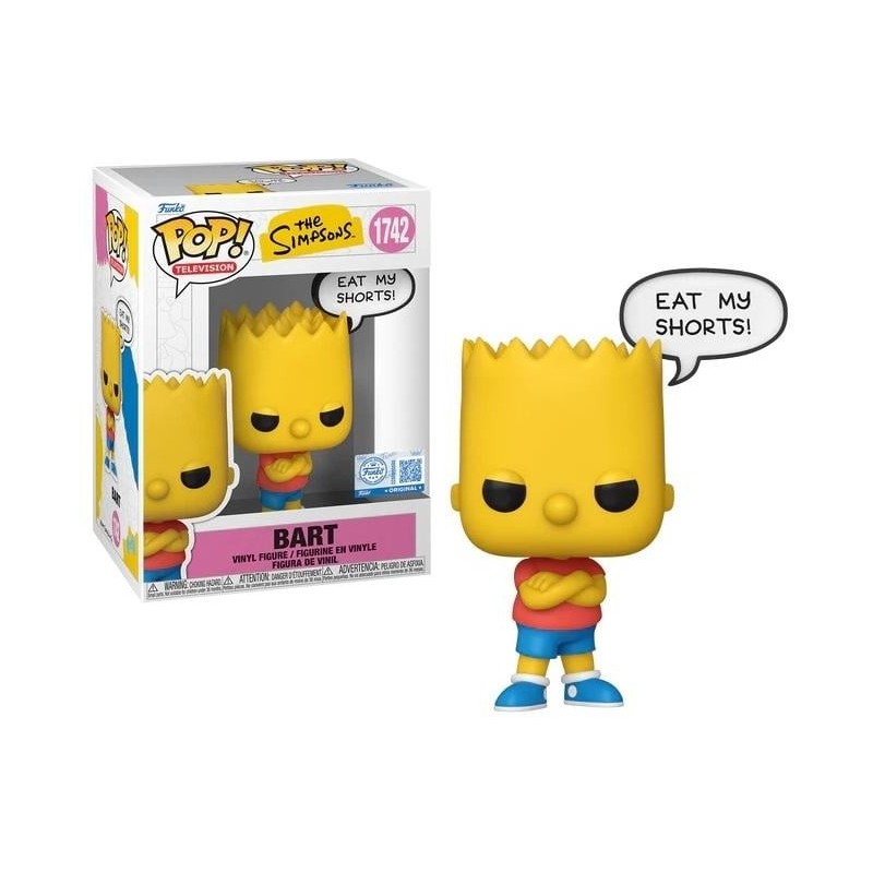 LES SIMPSONS - POP Sayings N° 1742 - Bart (Eat my shorts!) 