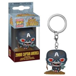 MARVEL ZOMBIES - Pocket Pop Keychain - Zombie Captain America 