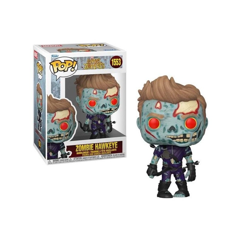 MARVEL ZOMBIES - POP Marvel N° 1553 - Zombie Hawkeye 