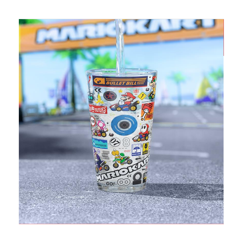NINTENDO - Mario Kart - Glass 